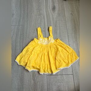 Tommy Bahama Yellow Toddler Girl Casual Dress